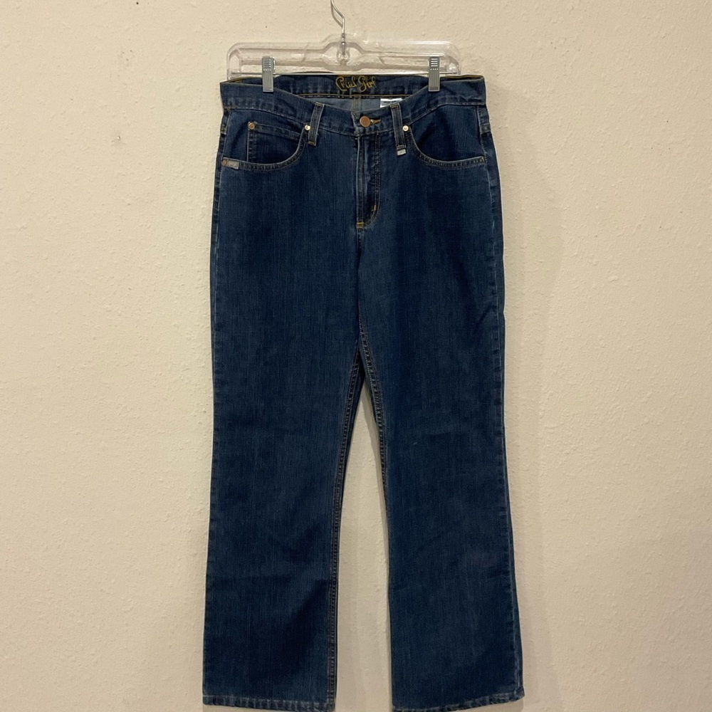 Cruel Girl Jeans Relaxed Dark Wash Bootcut 5-pocket 90s Junior’s Size 9 Short